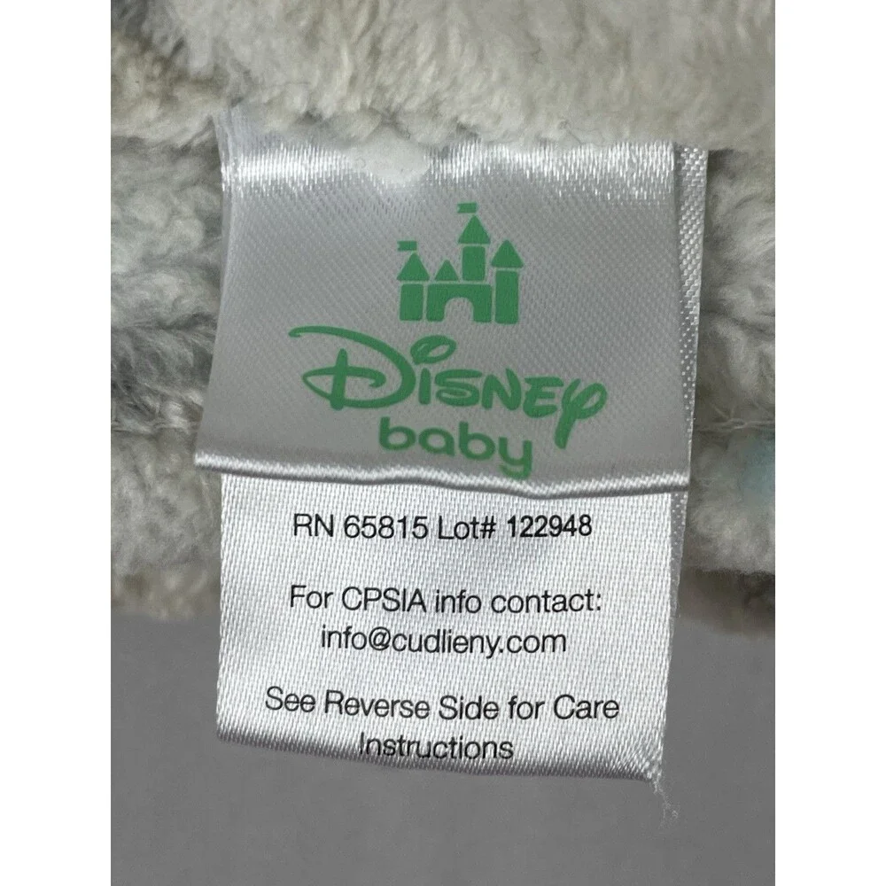 Lot of 4 Baby Blankets Cloud Island Plush/Cotton Disney Baby Bambi Boritar Bear